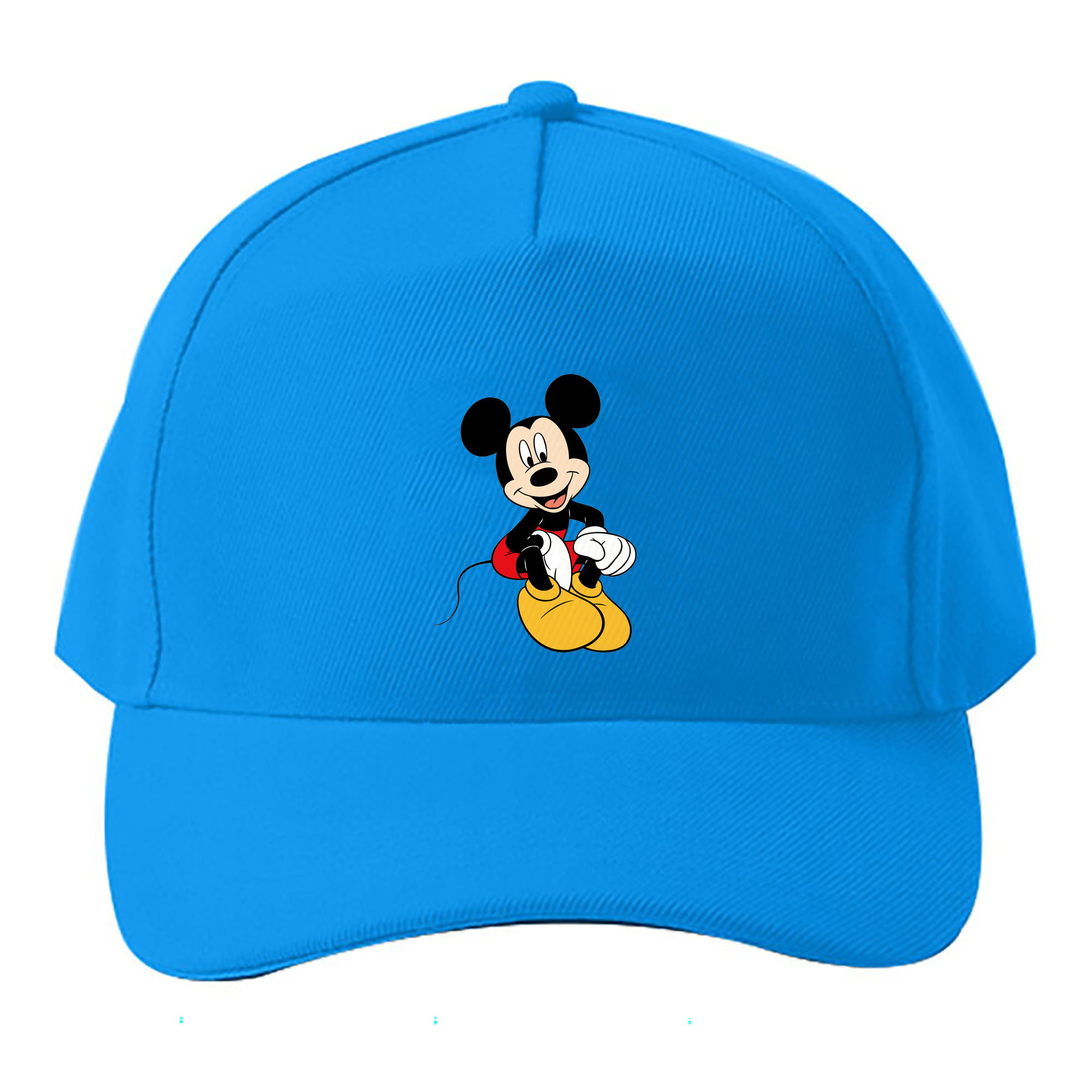（画像用） ミッキーマウス Mickey Mouse ベースボールキャップ 綿100％ 男女兼用 帽子 スポーツ